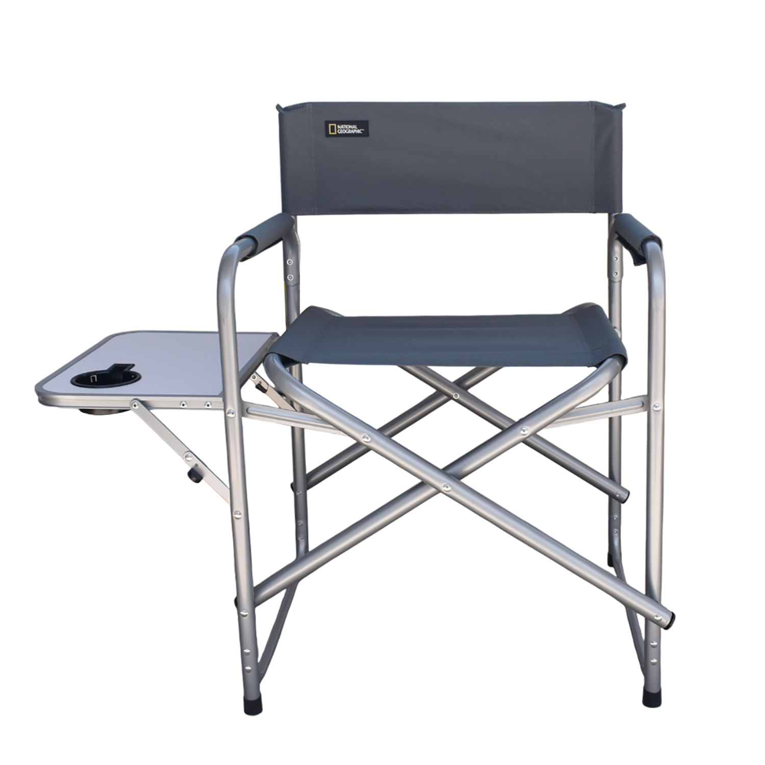 Silla Plegable National Geographic Director Adventure Gris