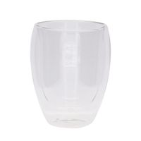 Set 2 Taza Krea Sin Mango doble Pared 350ml