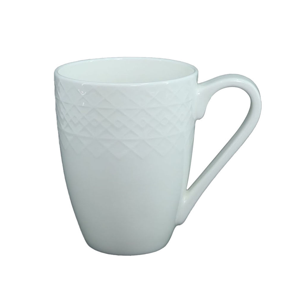 Mug Krea Porcelana Rombos