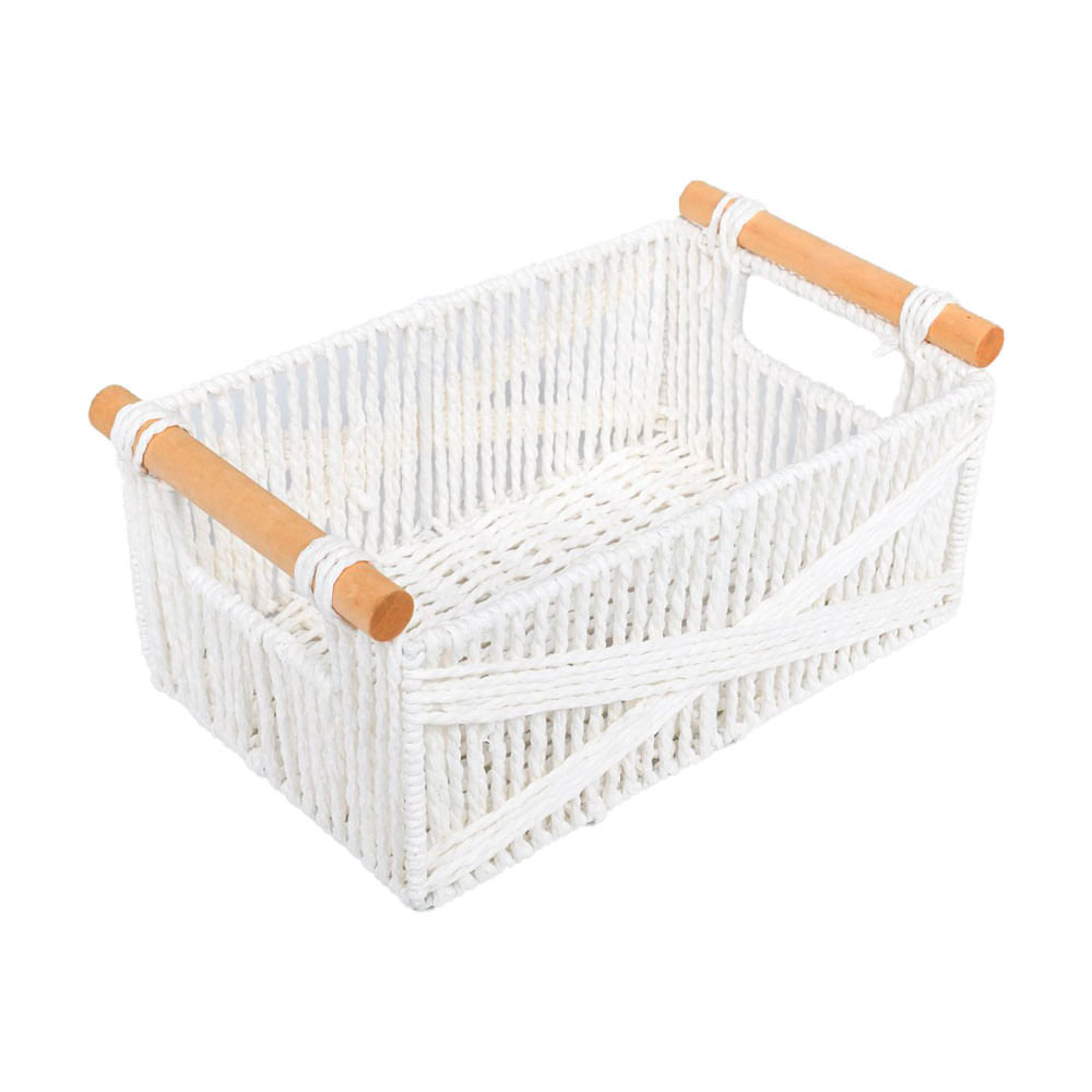 Canasto Krea Cuerda de Papel Hierro