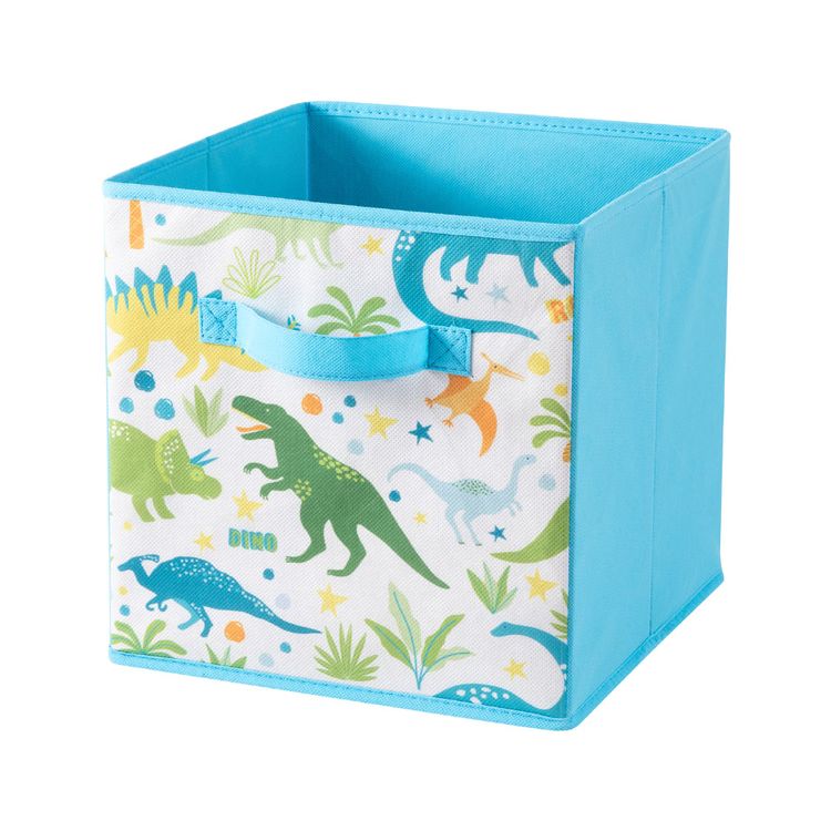 Canasto Krea Plegable Tela Kids Dino