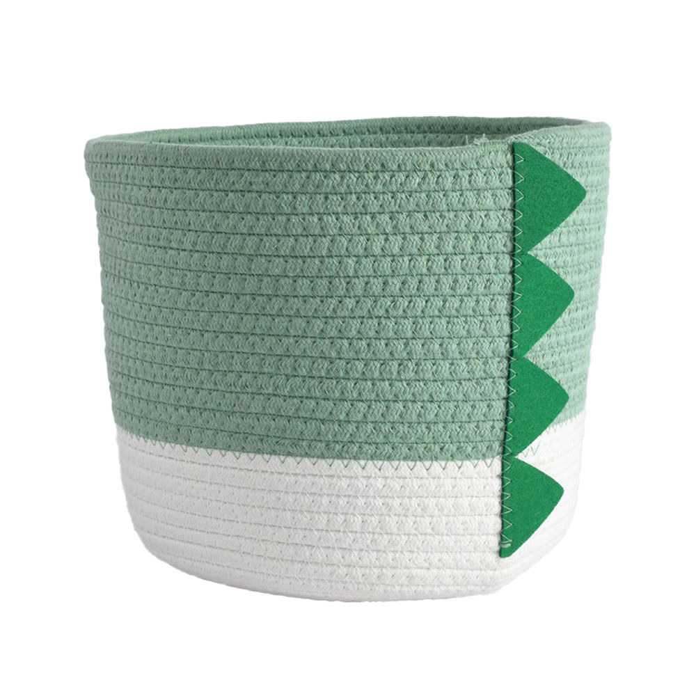 Canasto Krea Cuerda de Algodón Infantil Dino