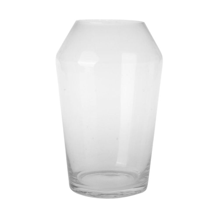 Florero Krea Vidrio Boca Ancha 22cm