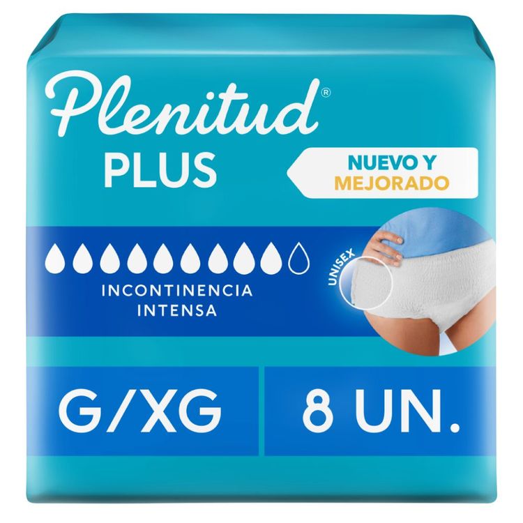 Ropa Interior Plenitud Protect Plus Talla G-XG 8un