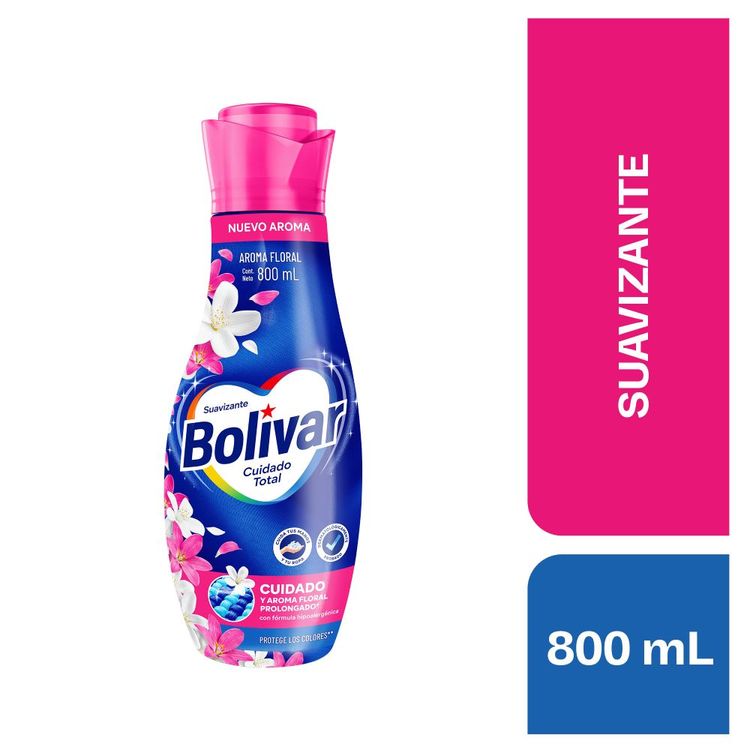 Suavizante Bolívar Cuidado Total Floral 800ml