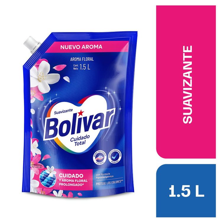 Suavizante Bolívar Cuidado Total Floral 1.5L