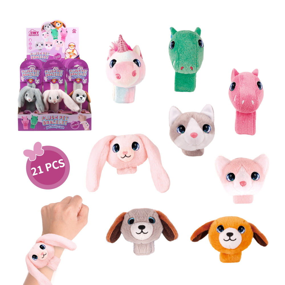 Pulsera de Animalitos Tiny Paradise 21 Piezas