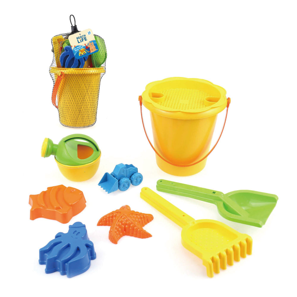 Balde de Playa Sunshine Play 9 Piezas