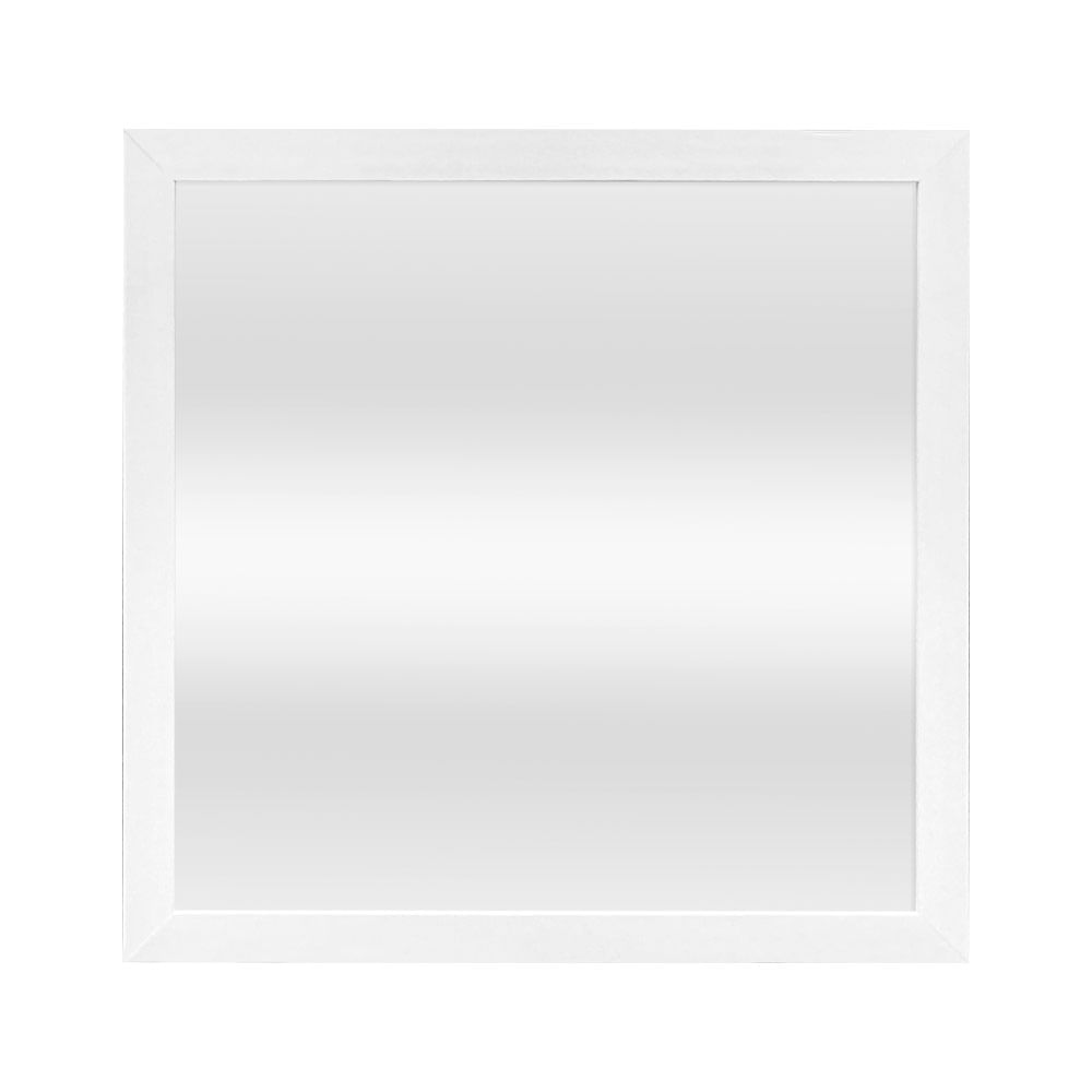 Espejo Krea Cuadrado 40x40cm Blanco