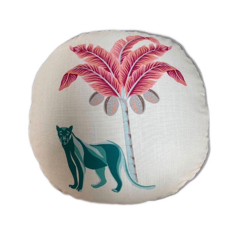 Cojín Krea Redondo Print