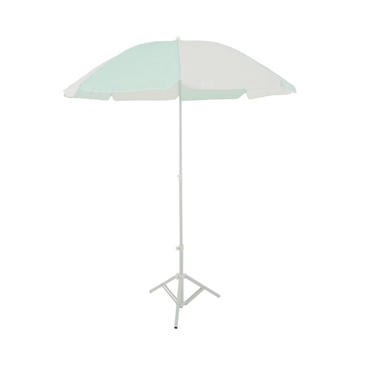 Quitasol Outzen 1.8Mt Playera Aqua Blanco Quitasol Playera Outzen Aqua Blanco 1.8mt