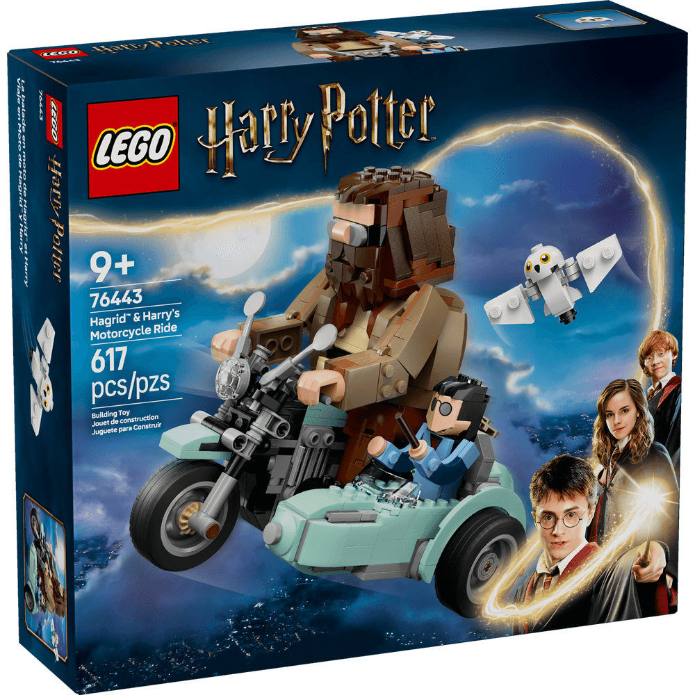 Set Lego Paseo en Motocicleta de Hagrid