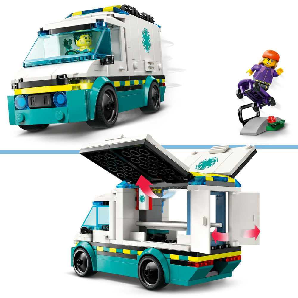Set Lego Ambulancia de Emergencia