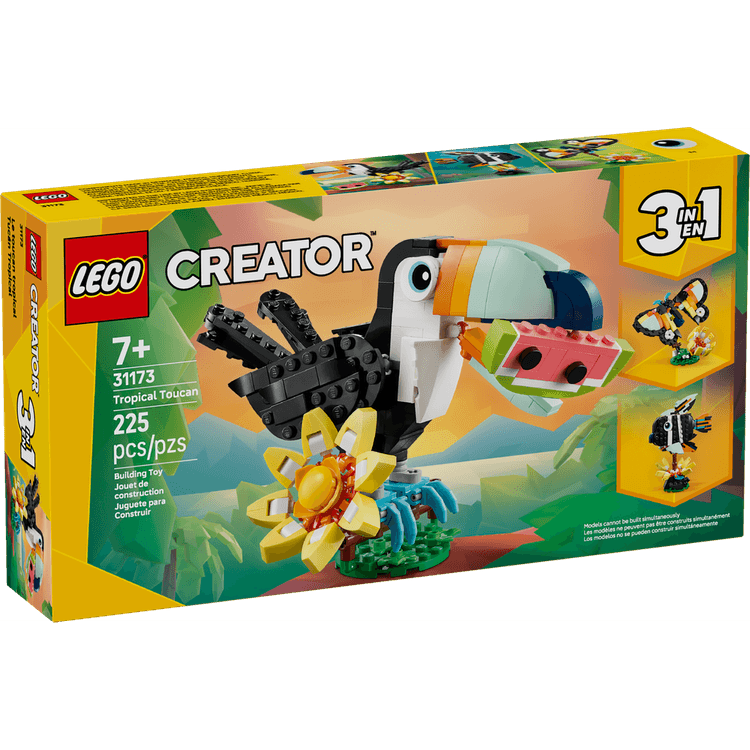 Set Lego Fauna Salvaje Tucán Tropical