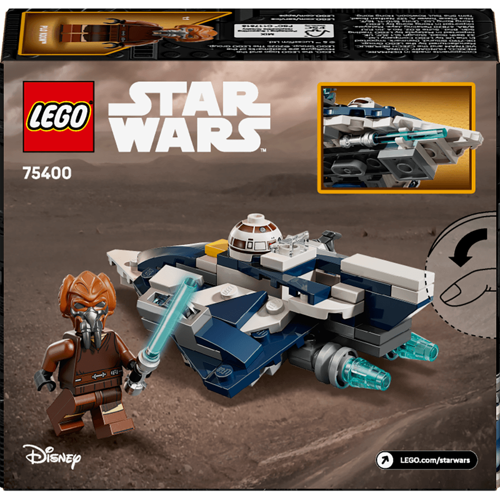 Set Lego Microfighter Caza Estelar Jedi