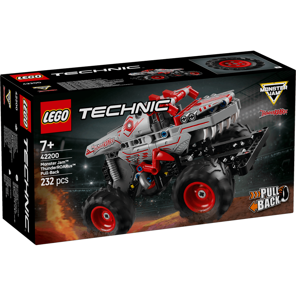 Set Lego Monster Jam Thunderroarus Pull Back