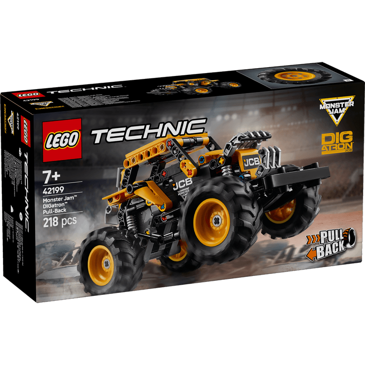 Set Lego Monster Jam Digatron Pull Back