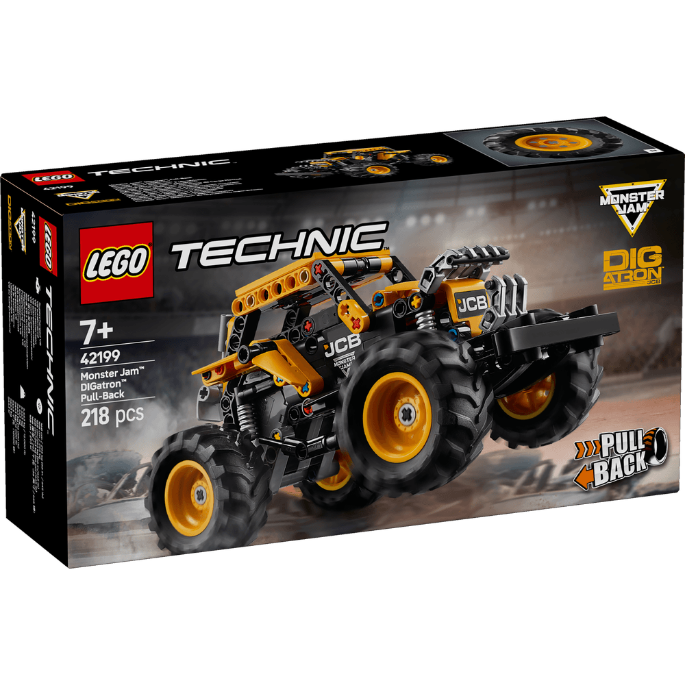 Set Lego Monster Jam Digatron Pull Back