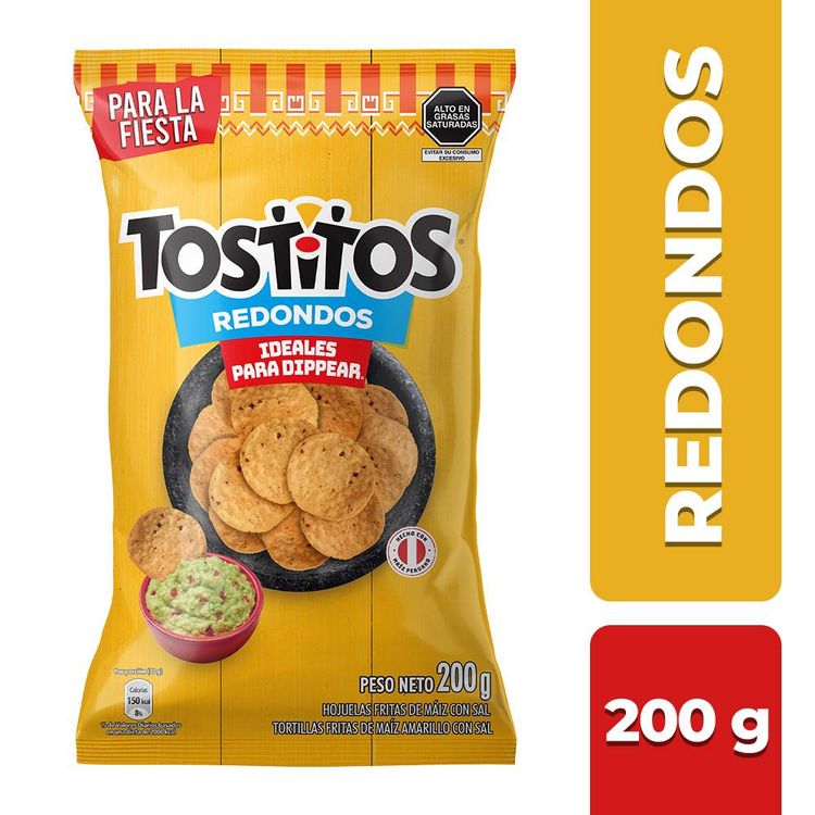 Nachos Tostitos Redondo 200g