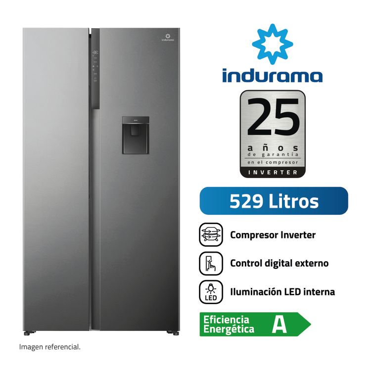 Refrigeradora Indurama Side By Side Ri-795Di