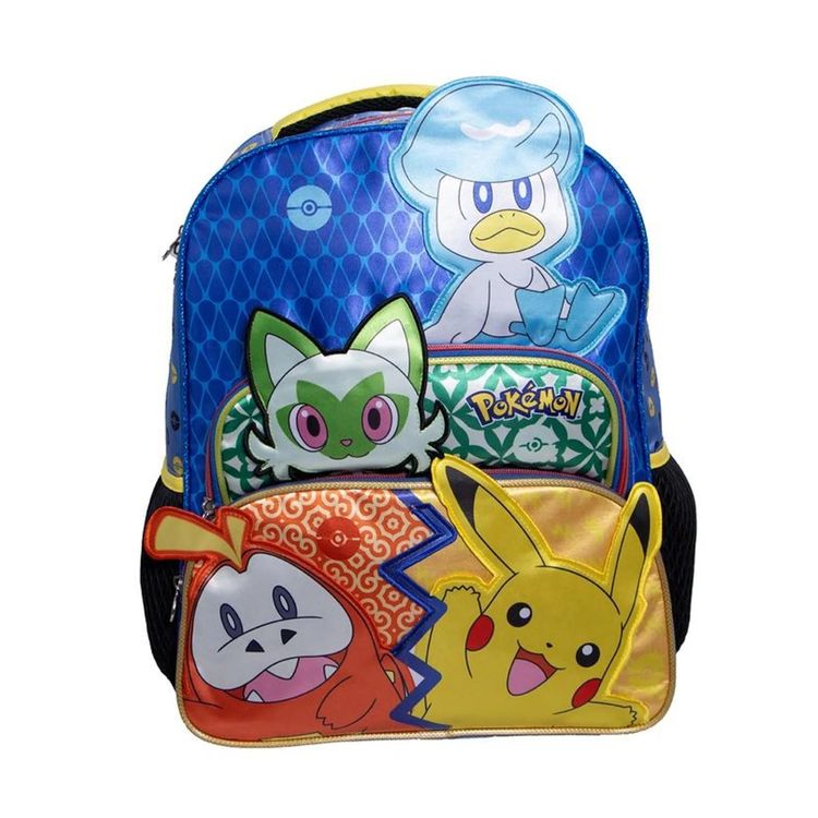 Mochila Pikachu y Amigos