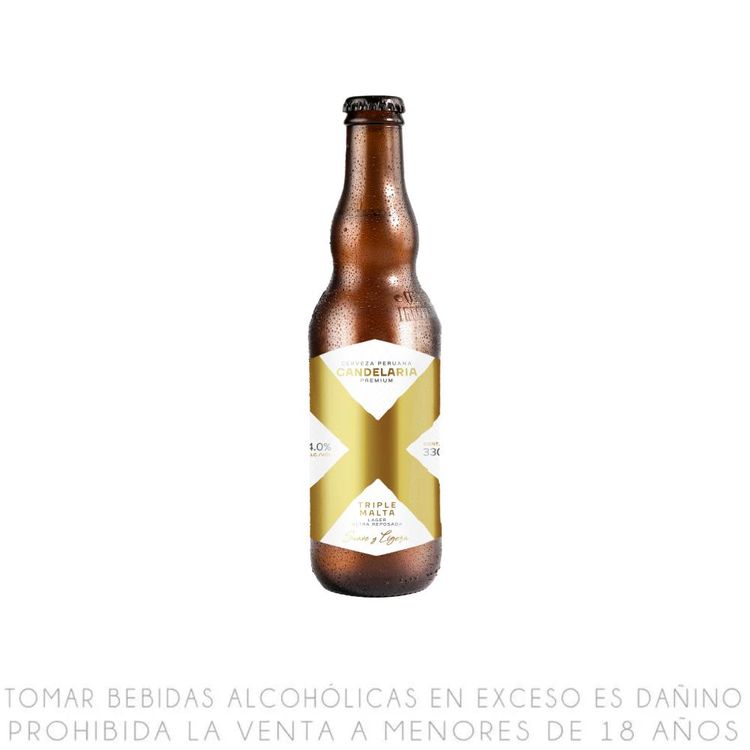 Cerveza Candelaria Lager Ultra Reposada Botella 330ml