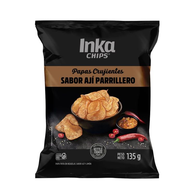 Papas Inka Chips Sabor Ají Parrillero 135g