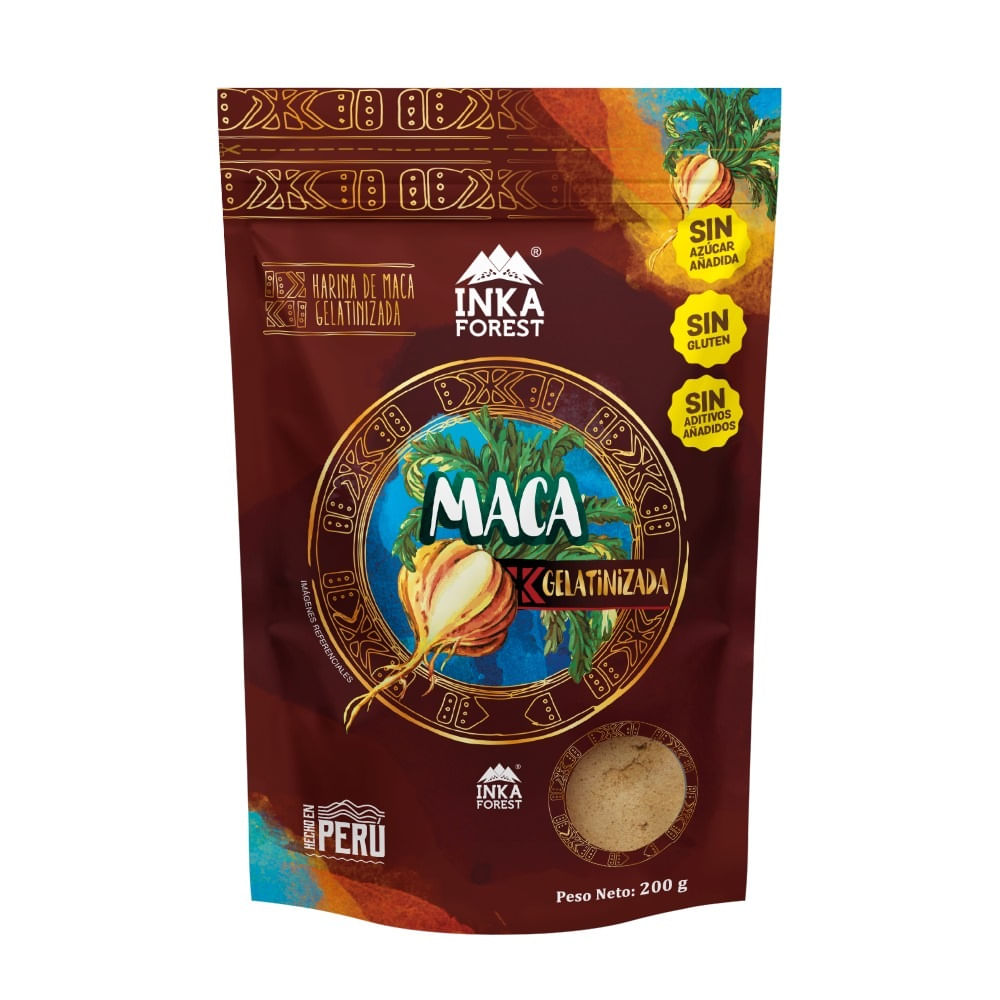 Maca Gelatinizada Inka Forest 200g
