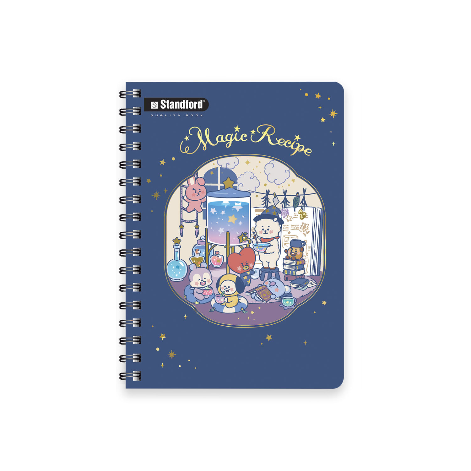 Cuaderno Anillado B5 120Hj Standford Bt21