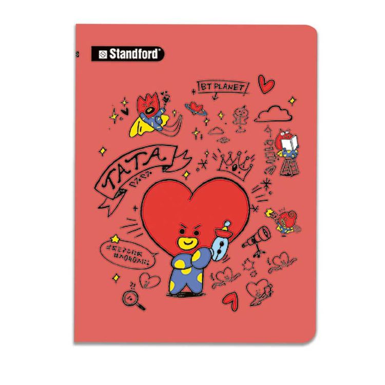 Cuaderno Standford 80 Hojas Cuadriculado Bt21