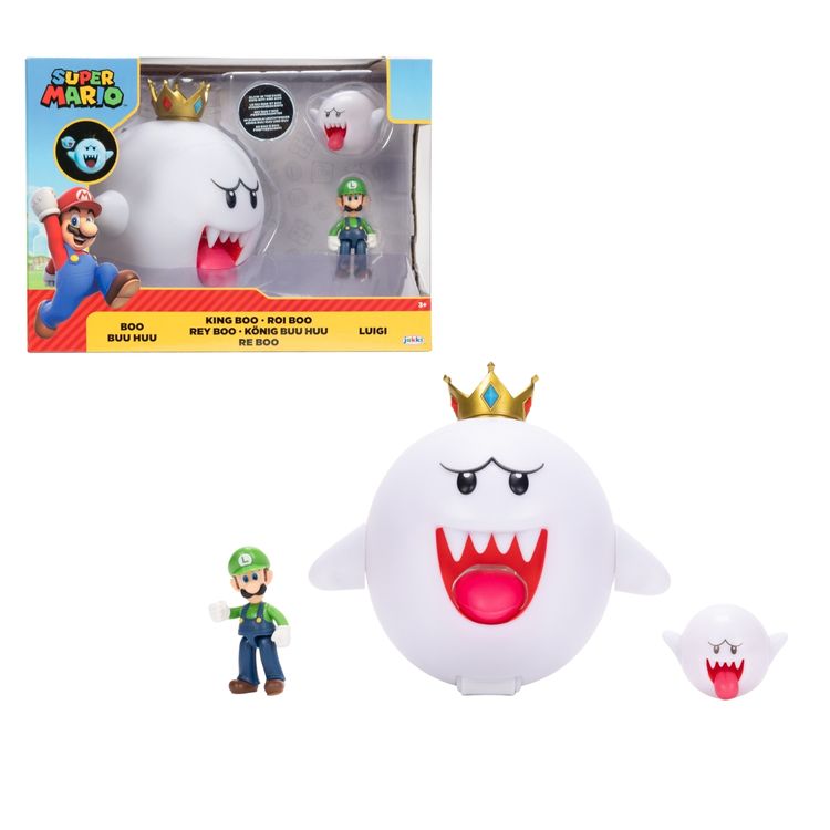 Set de Figura Boo y Luigi Nintendo