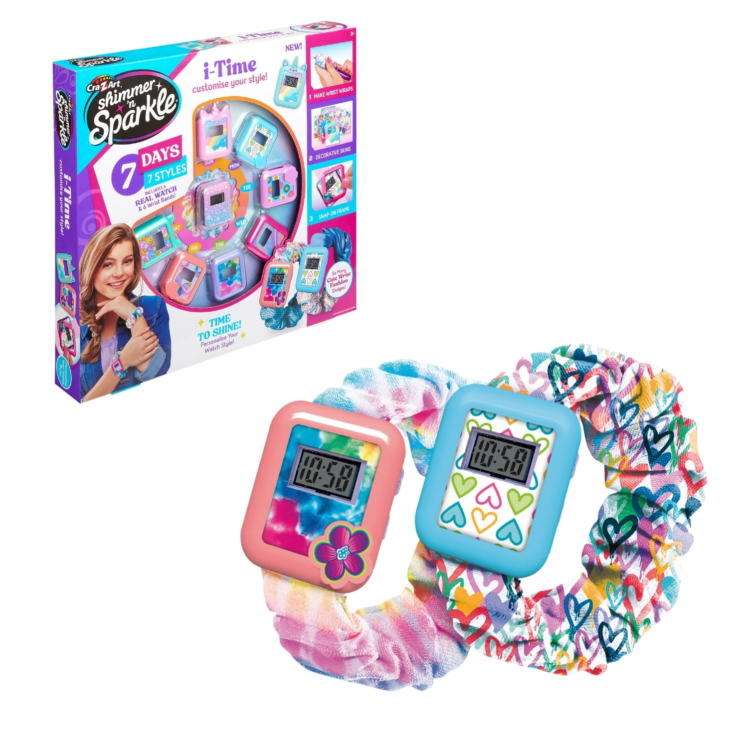 Set de Reloj para Crear Pulseras