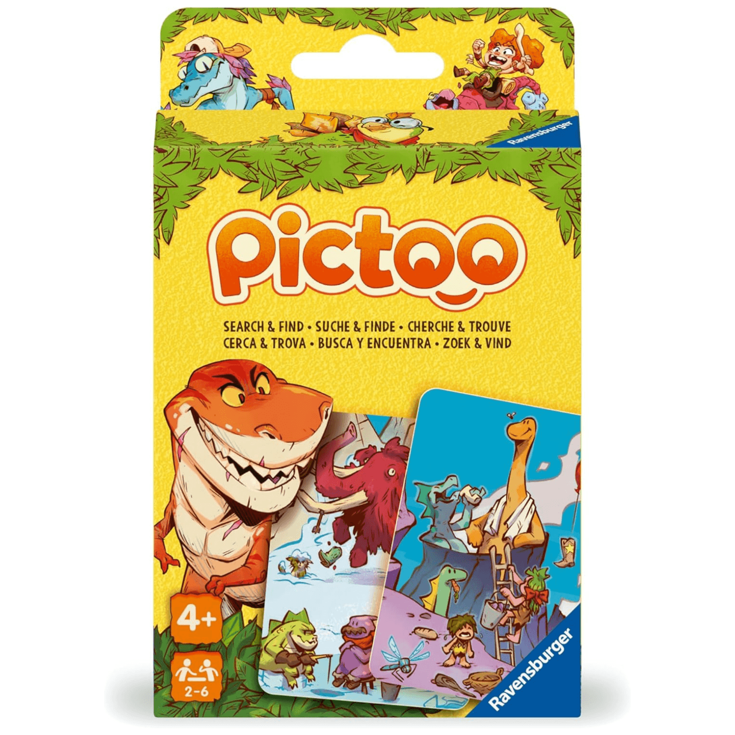 Juego de Cartas Pictoo Dinosaurios