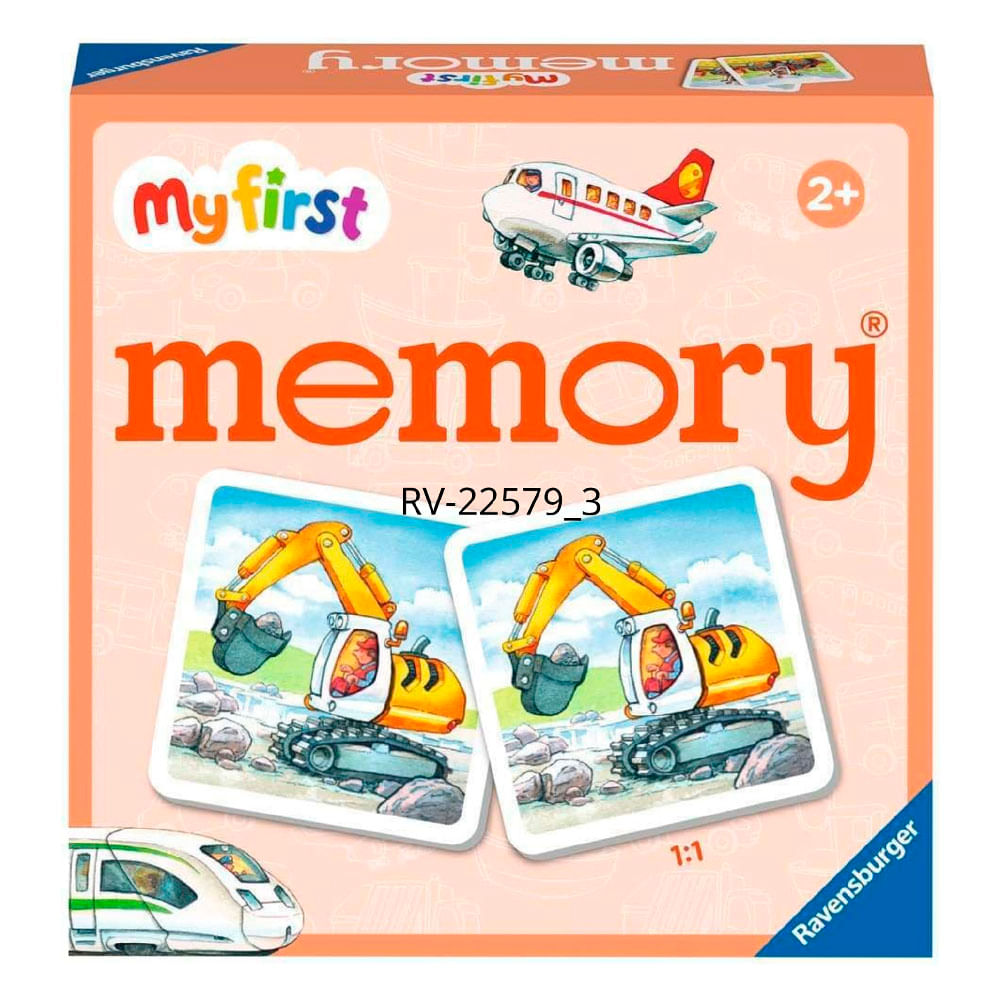 Juego Memoria Vehículos 32 Piezas