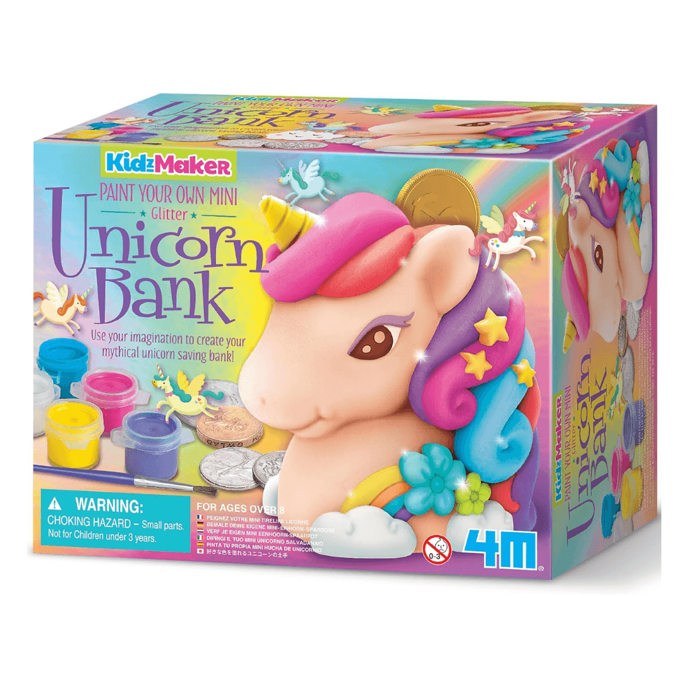 Set Decora una Alcancía Modelo Unicornio