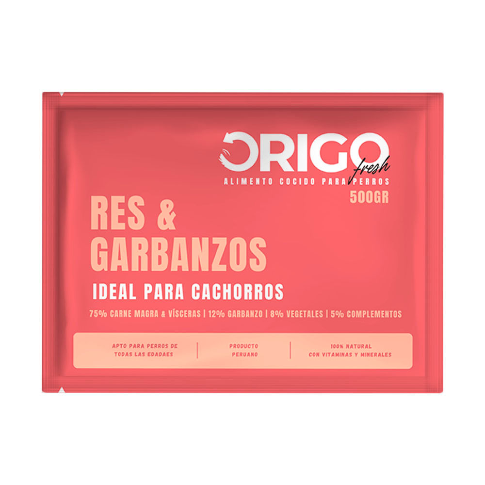 Alimento Origo Fresh Res Garbanzos