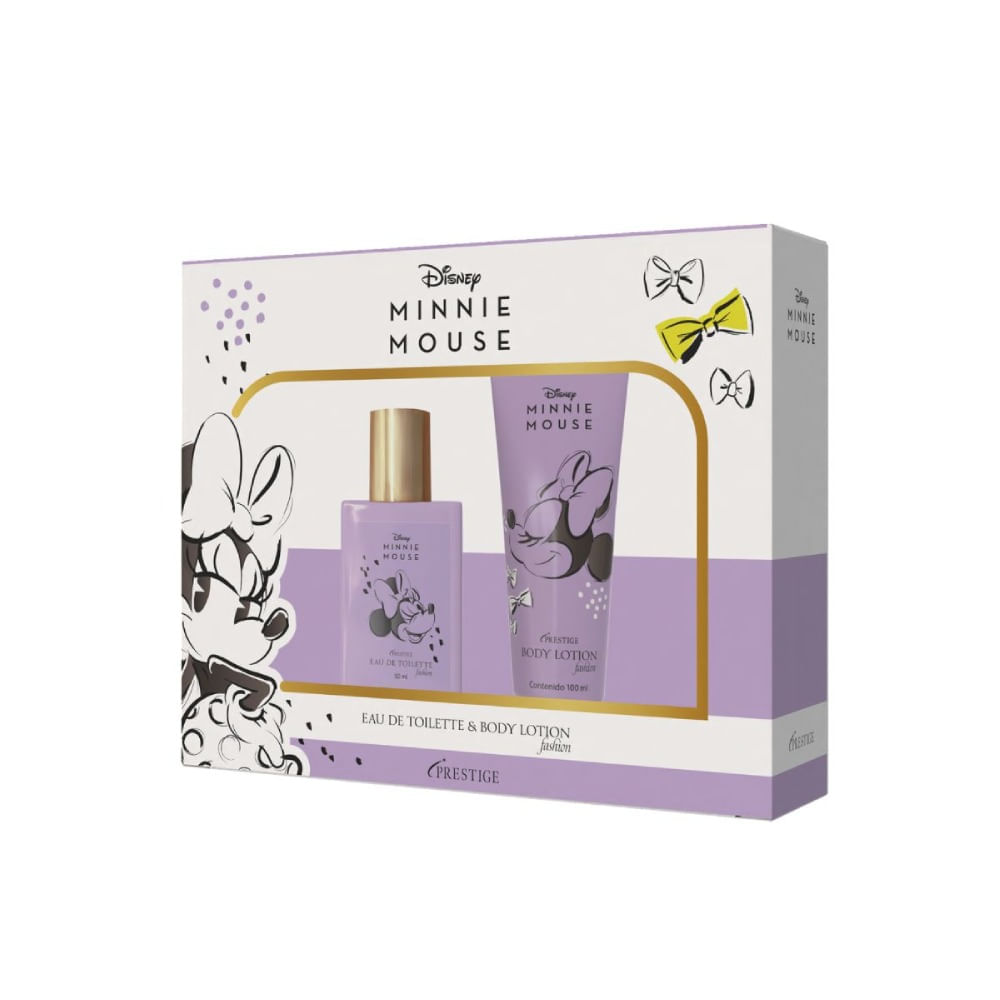 Set de Regalo Minnie Fashion: Eau de Toilette + Body Lotion