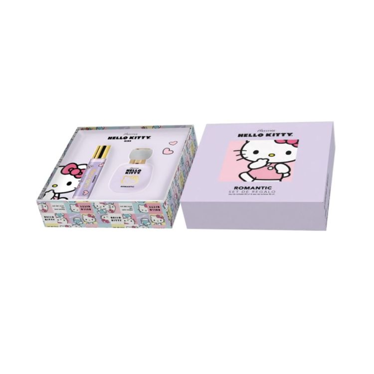 Set de Regalo Eau de Toilette Hello Kitty Romantic: 50ml + 30ml