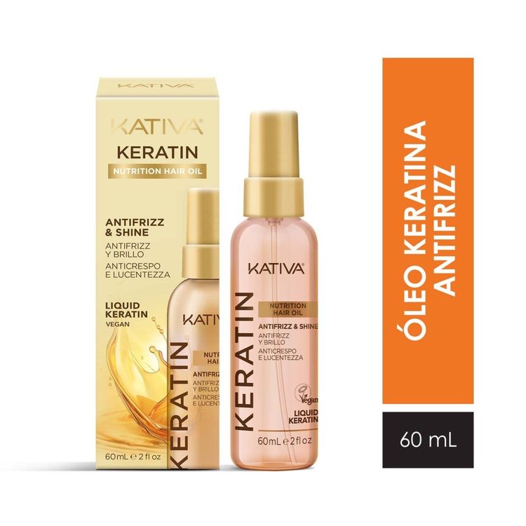 Óleo Capilar Kativa Keratina 60ml Óleo Capilar Kativa Keratina 60ml