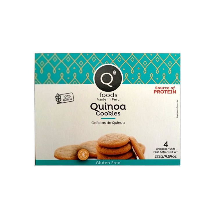 Galletas de Quinua Qfoods 272g