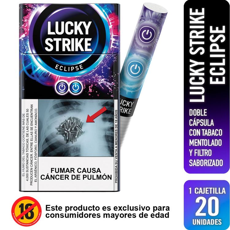 Cigarrillos Lucky Strike Eclipse 20un