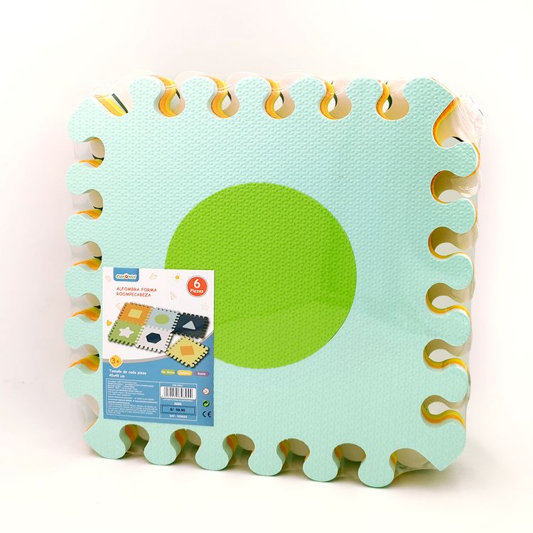 Alfombra Evaonly Forma Roompecabeza