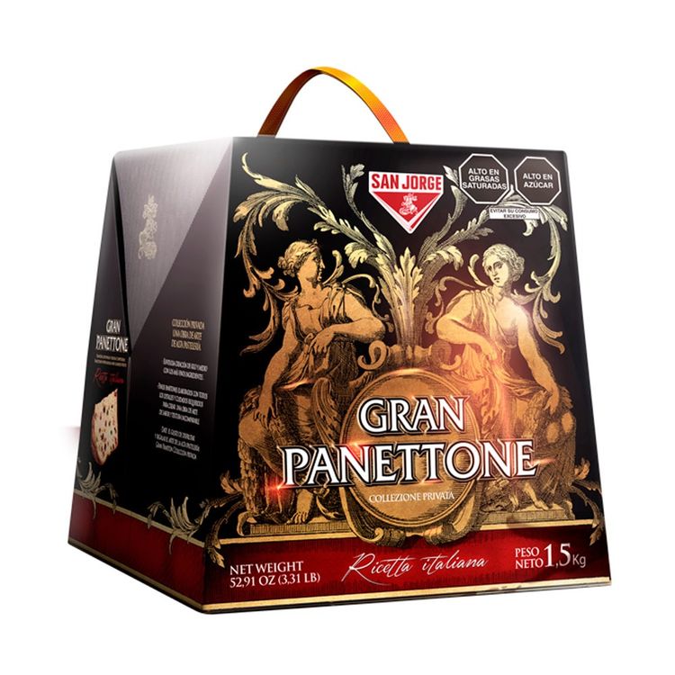 Panetón San Jorge Gran Panetón Caja 1.5kg