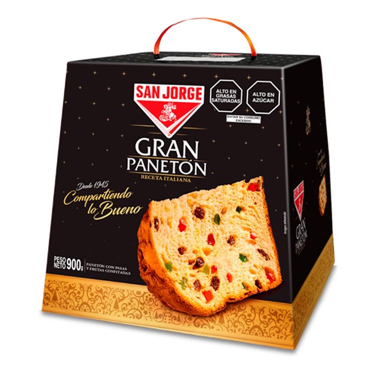 Panetón San Jorge Gran Panetón Caja 900g