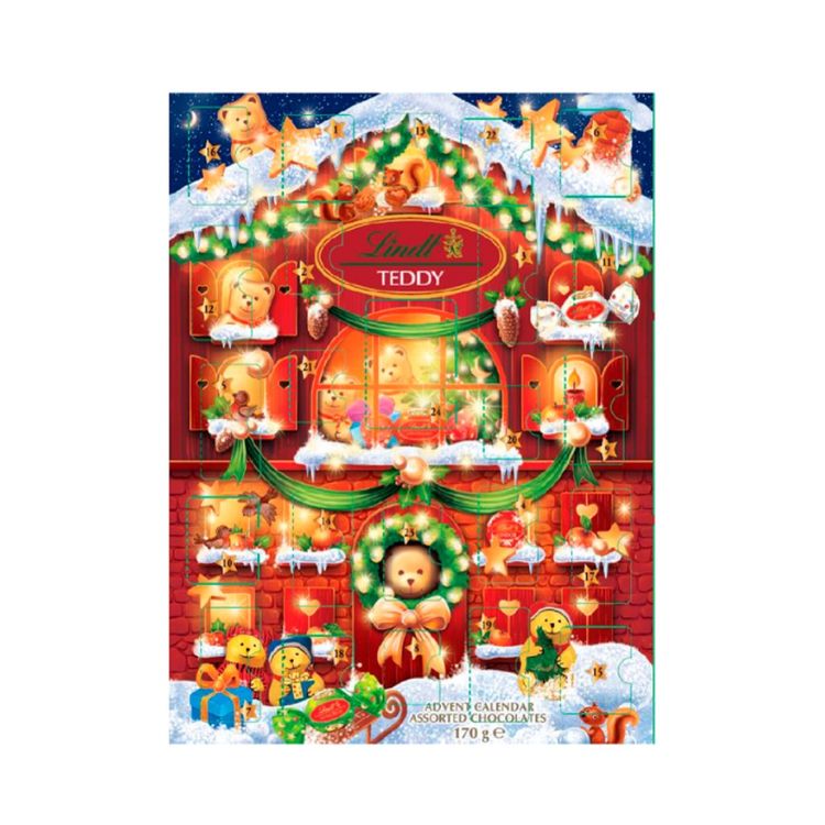 Chocolates Surtidos Lindt Calendario de Adviento 170g