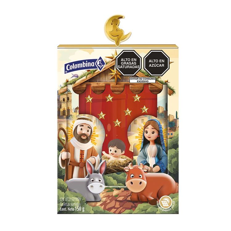 Galletas Surtidas Colombina Pesebre 150g