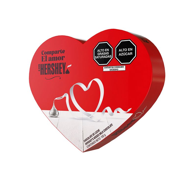 Chocolate de Leche Hershey's Kisses 102g