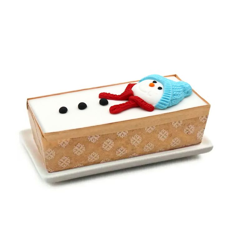 Cake Rectangular Navidad 6 Porciones
