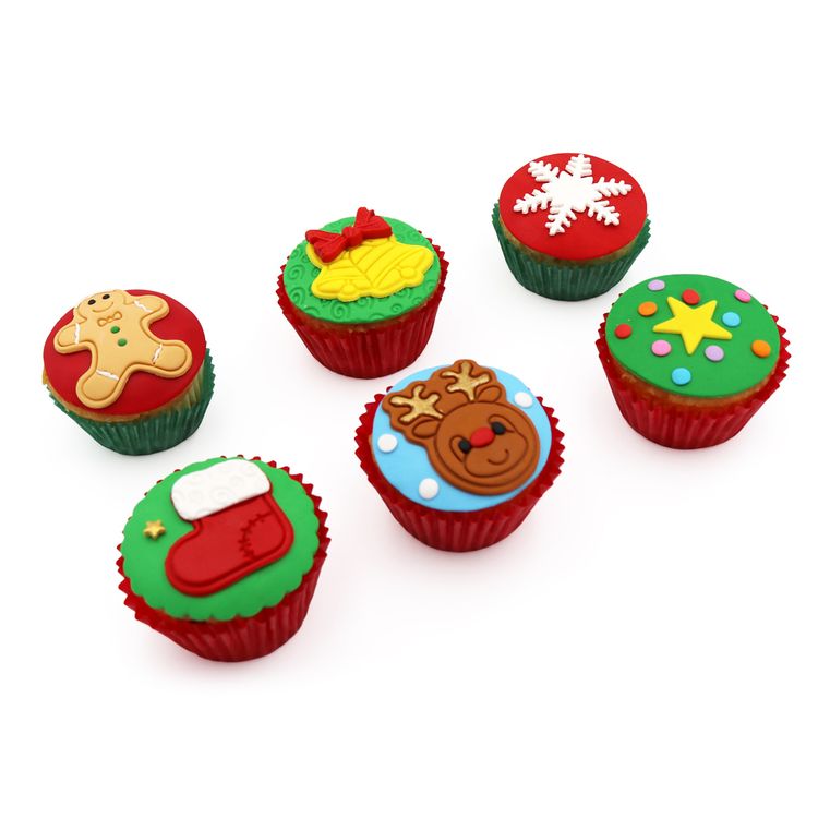 Cupcakes Navidad Surtido