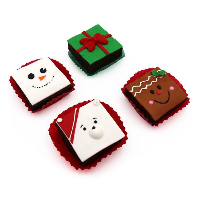 Brownie Navidad x un Surtido